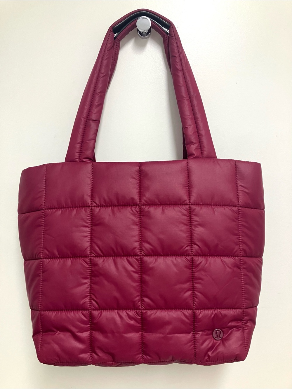 Lululemon Quilted Grid Tote Bag 12L DEEP LUXE color